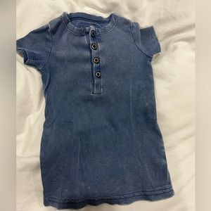 Lil Legs blue denim tshirt, size 3t